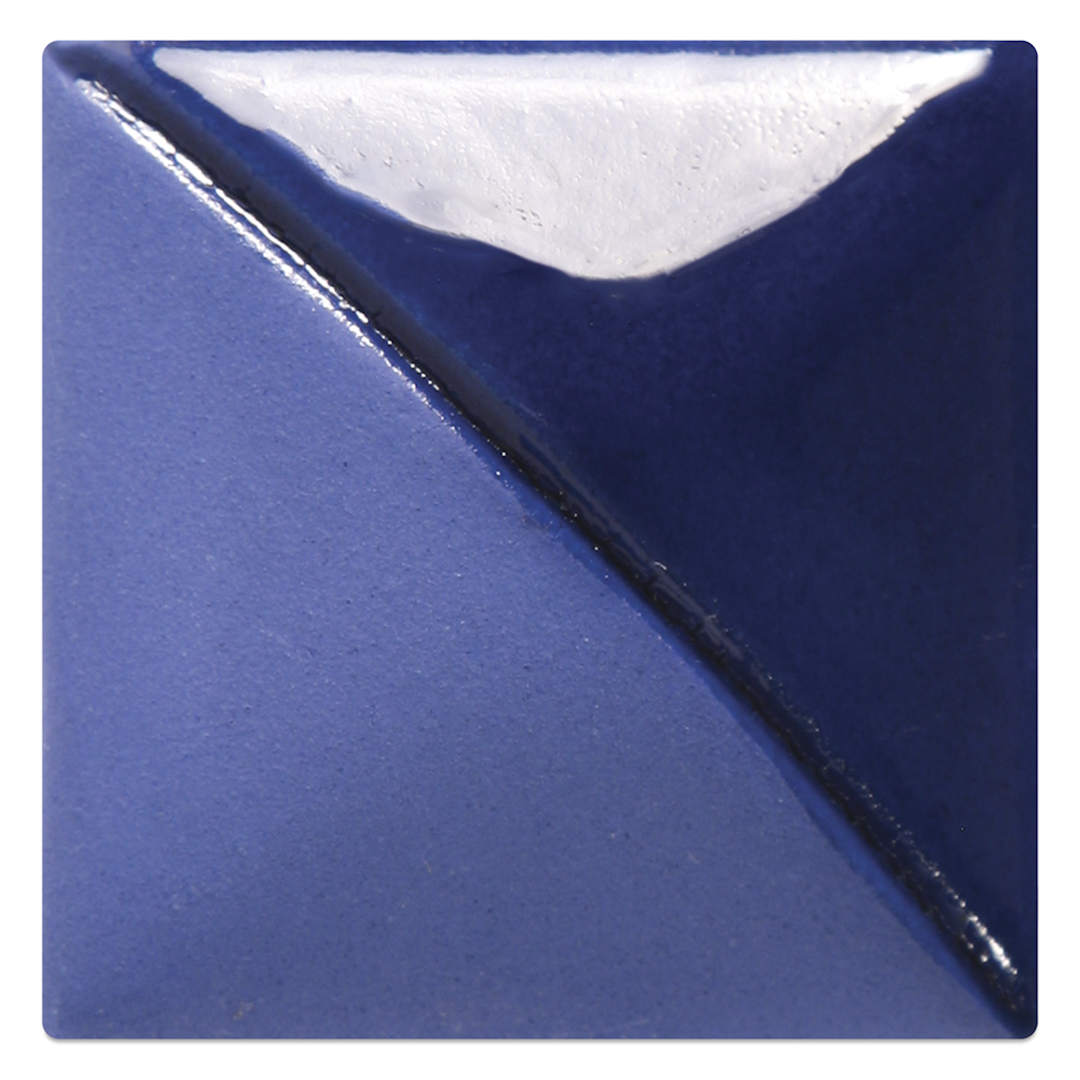 Open in modal - Mayco Fundamentals Underglaze - Kings Blue - fired to cone 06 oxidation