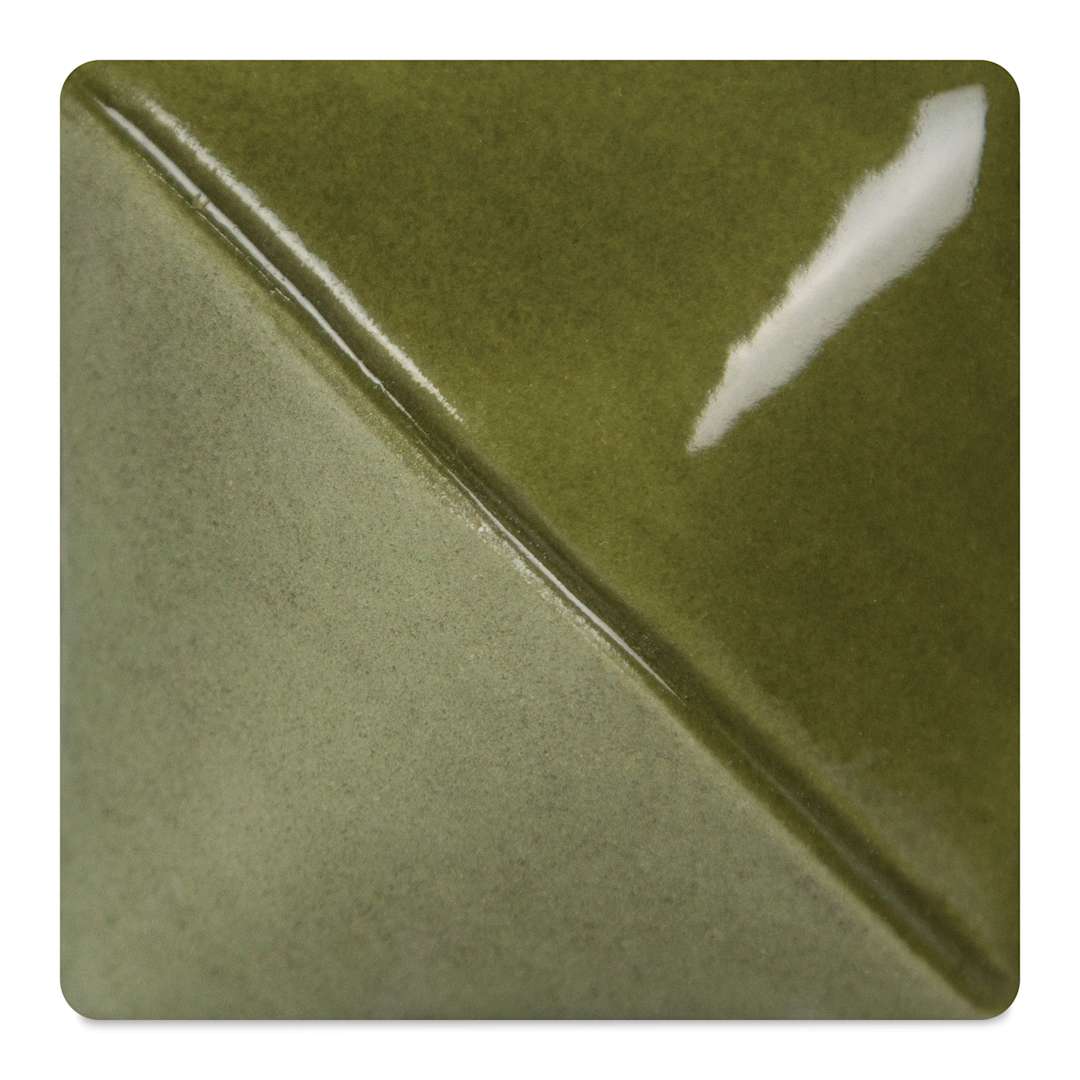 Open in modal - Mayco Fundamentals Underglaze - Olive - fired at cone 06 oxidation
