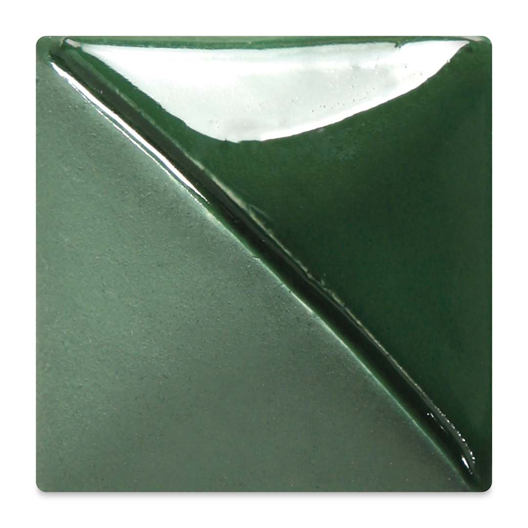 Open in modal - Mayco Fundamentals Underglaze - Forest Green - fired to cone 06 oxidation
