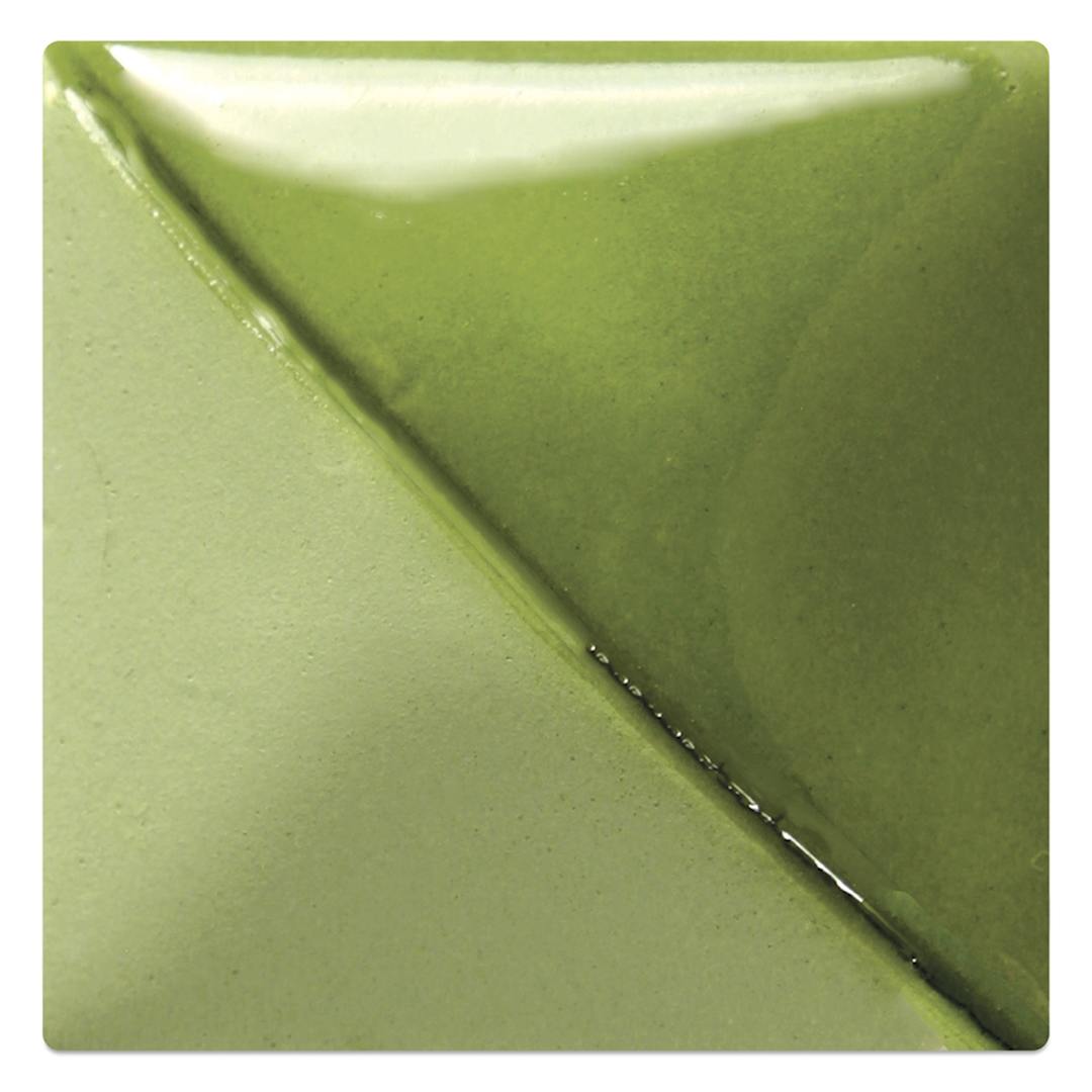 Open in modal - Mayco Fundamentals Underglaze - Spring Green - fired at cone 06 oxidation