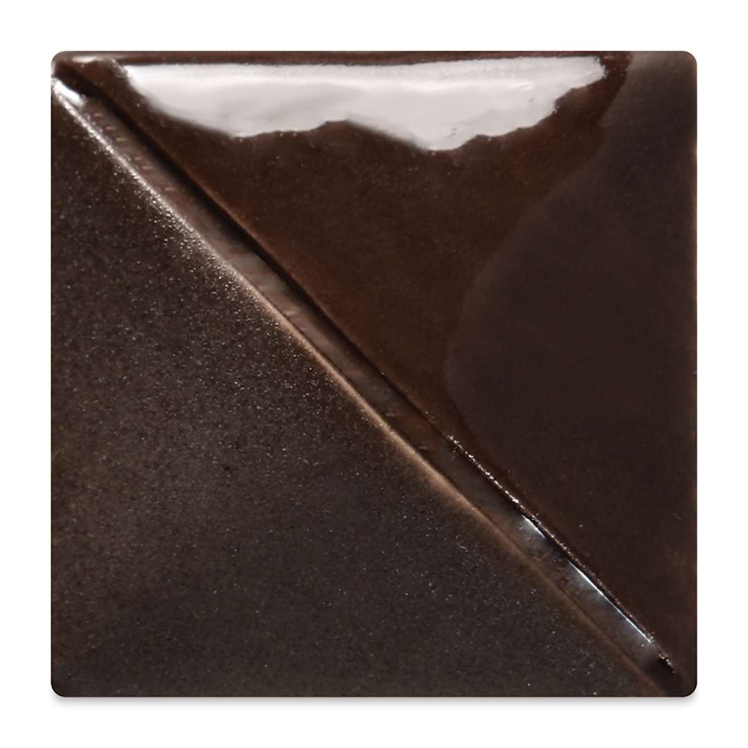 Open in modal - Mayco Fundamentals Underglaze - Chestnut Brown - fired to cone 06 oxidation