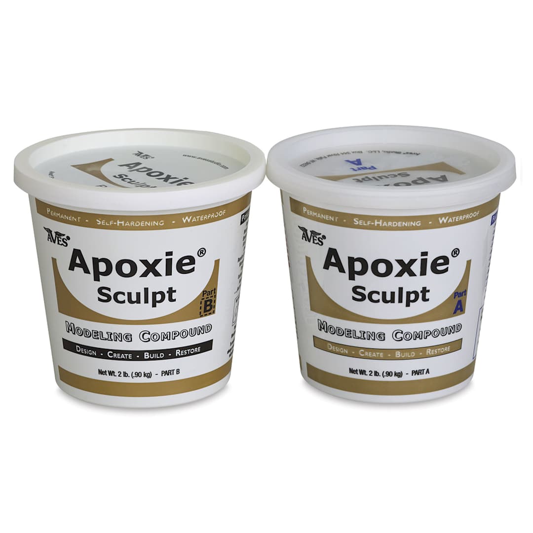 Open in modal - Aves Apoxie Sculpt, Black, 4 lb