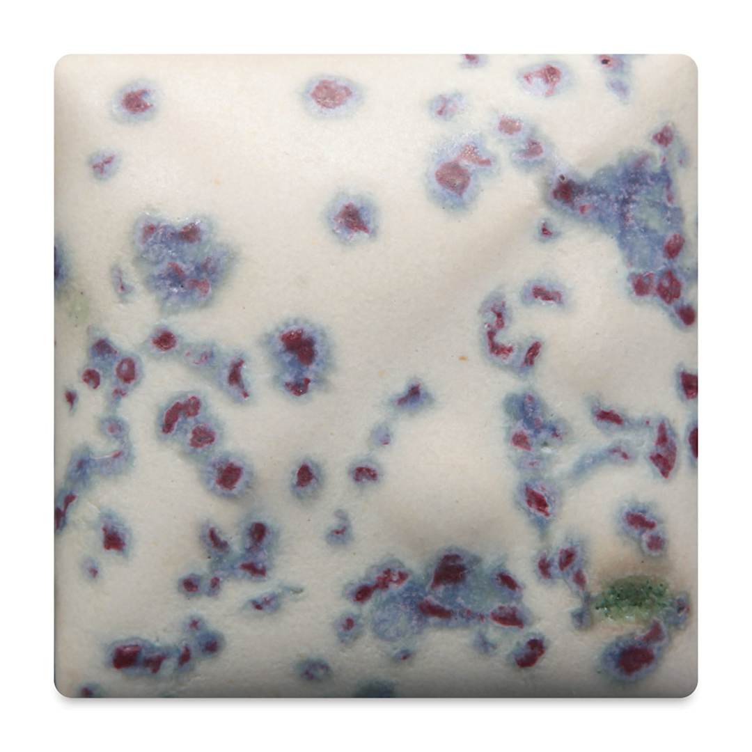 Open in modal - Mayco Stoneware Crystal Glaze - Indigo Rain fired at cone 6 oxidation