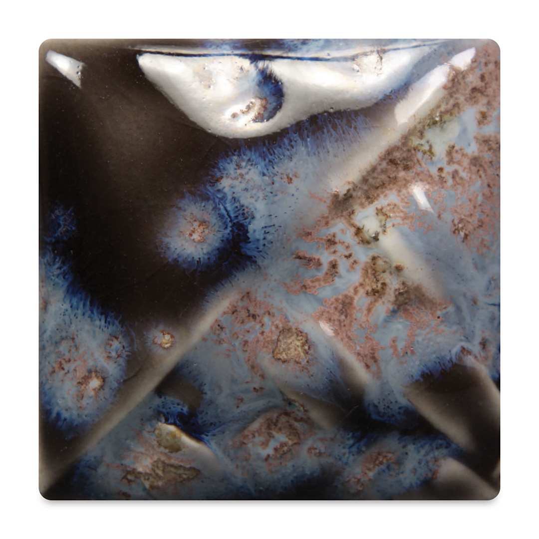 Open in modal - Mayco Stoneware Crystal Glaze - Galaxy fired to cone 6 oxidation