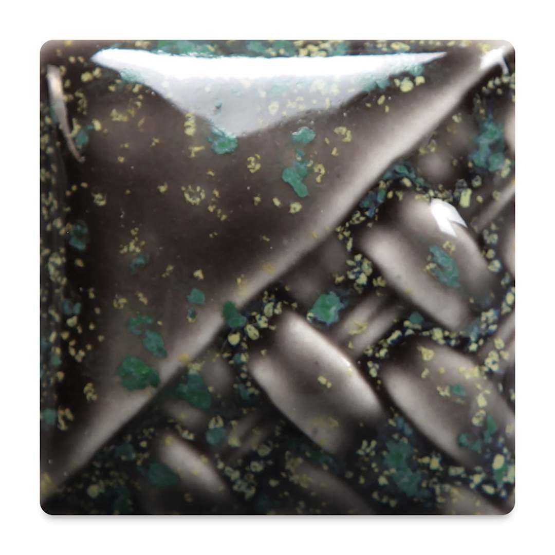 Open in modal - Mayco Stoneware Crystal Glaze - Enchanted Forest fired to cone 6 oxidation