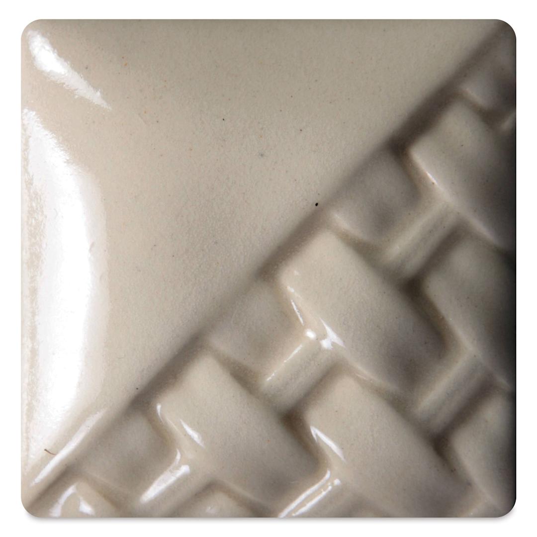 Open in modal - Mayco Stoneware Zinc Free Clear Glaze fired to Cone 6