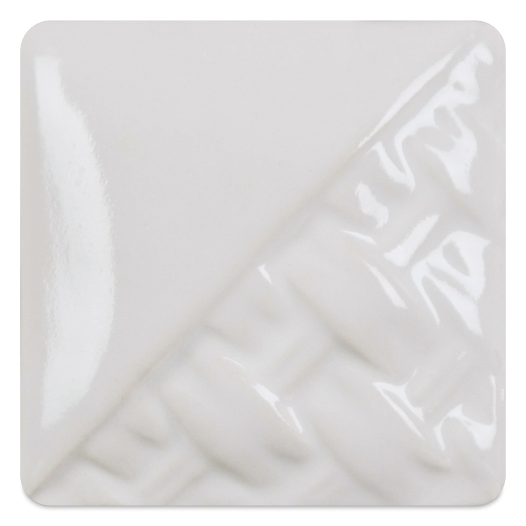 Open in modal - Mayco Stoneware Gloss Glaze - White Gloss fired to cone 6 oxidation