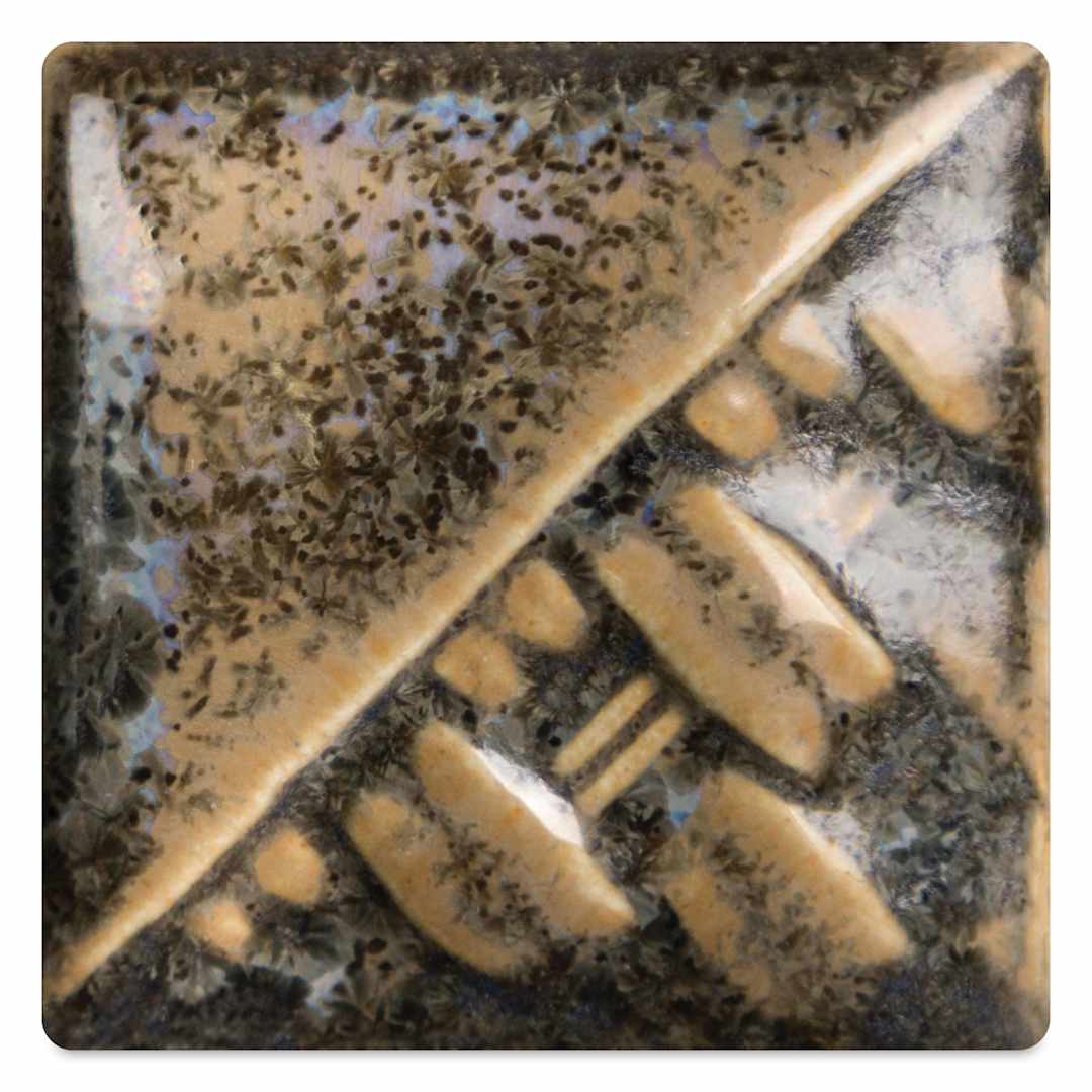 Open in modal - Mayco Stoneware Classic Glaze - Micro Ash, fired at cone 6 oxidation
