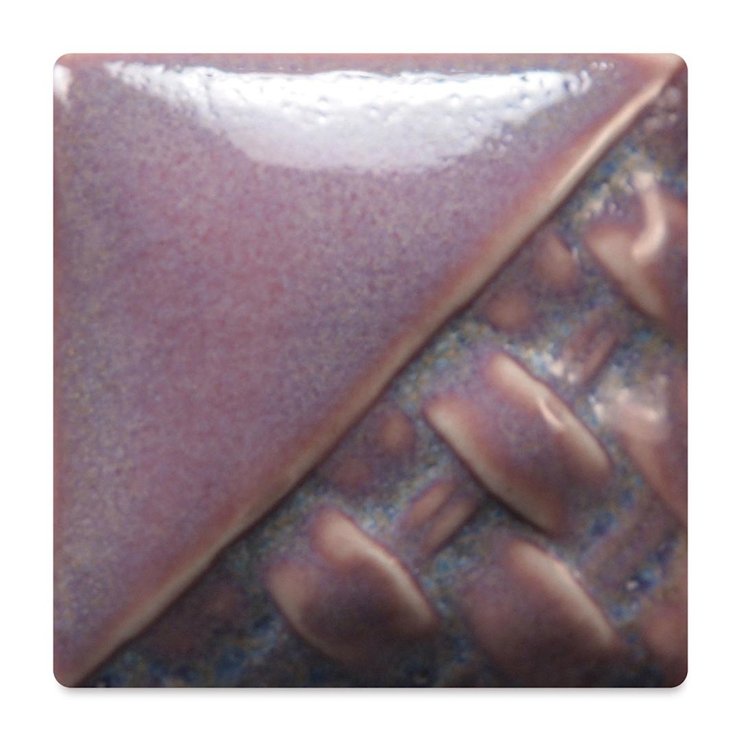 Open in modal - Mayco Stoneware Classic Glaze - Lavender Mist, fired at cone 6 oxidation