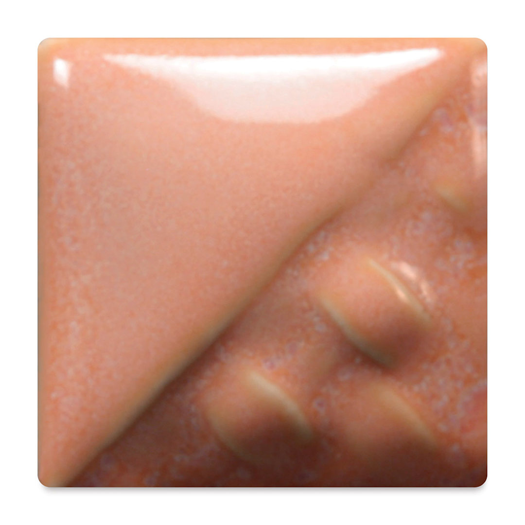 Open in modal - Mayco Stoneware Classic Glaze - Coral Sands, fired at cone 6 oxidation