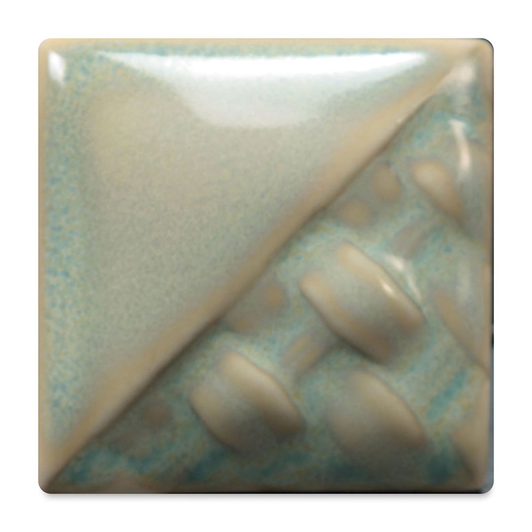 Open in modal - Mayco Stoneware Classic Glaze - Sand and Sea, fired at cone 6 oxidation