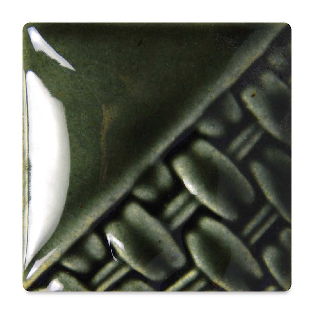 Open in modal - Mayco Stoneware Classic Glaze - Northern Woods, fired at cone 6 oxidation