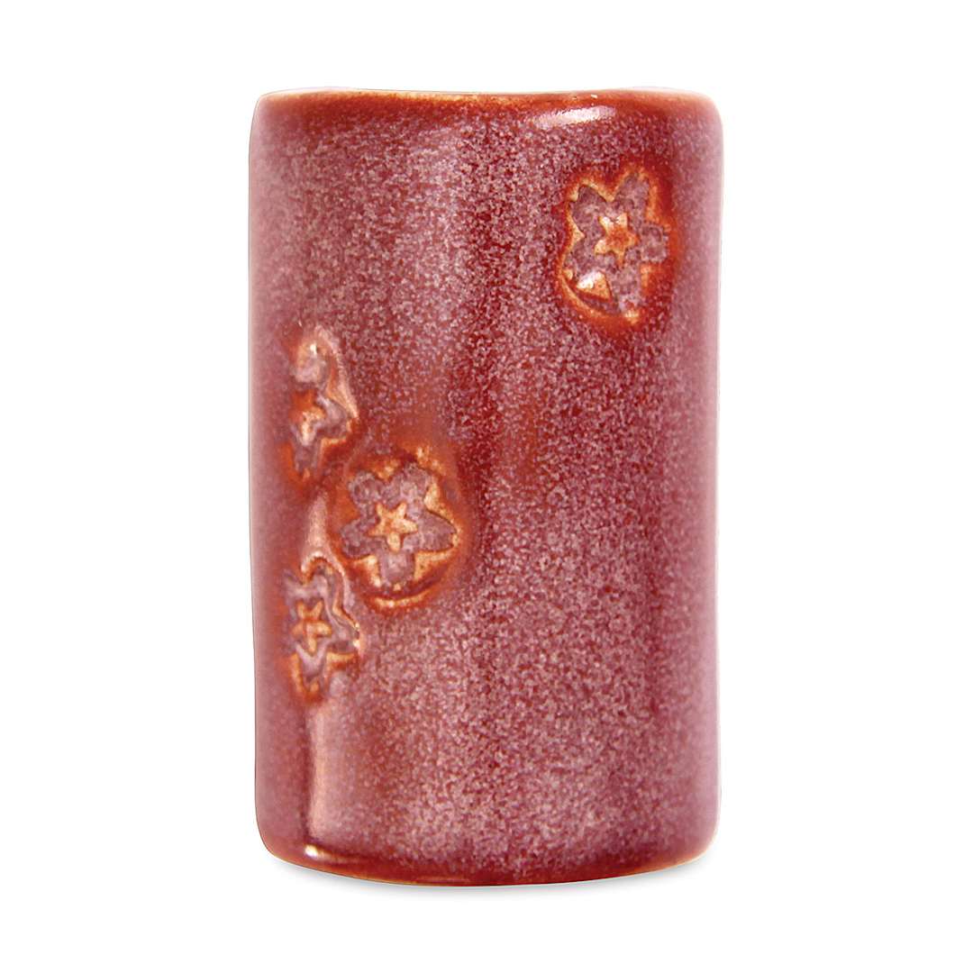 Open in modal - Spectrum Shino Glazes - Vase finished with Ahi glaze
