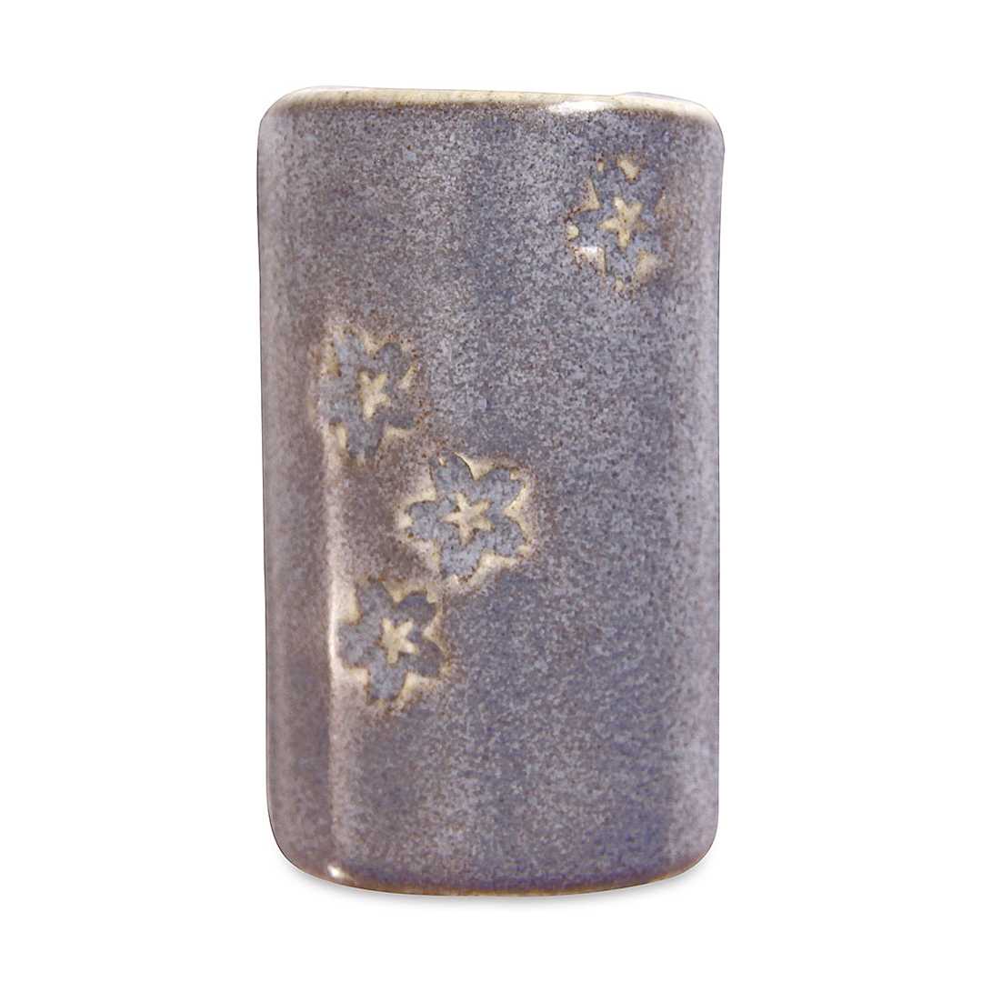 Open in modal - Spectrum Shino Glazes - Vase finished with Blue Oyster glaze