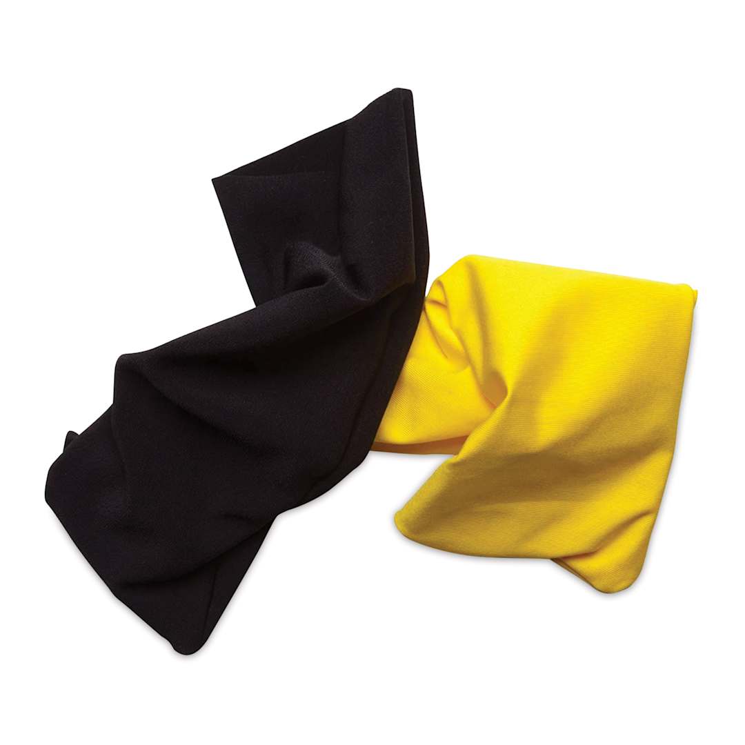 Open in modal - Mudtools Paddle Socks - Big, Set of 2 - Black and Yellow