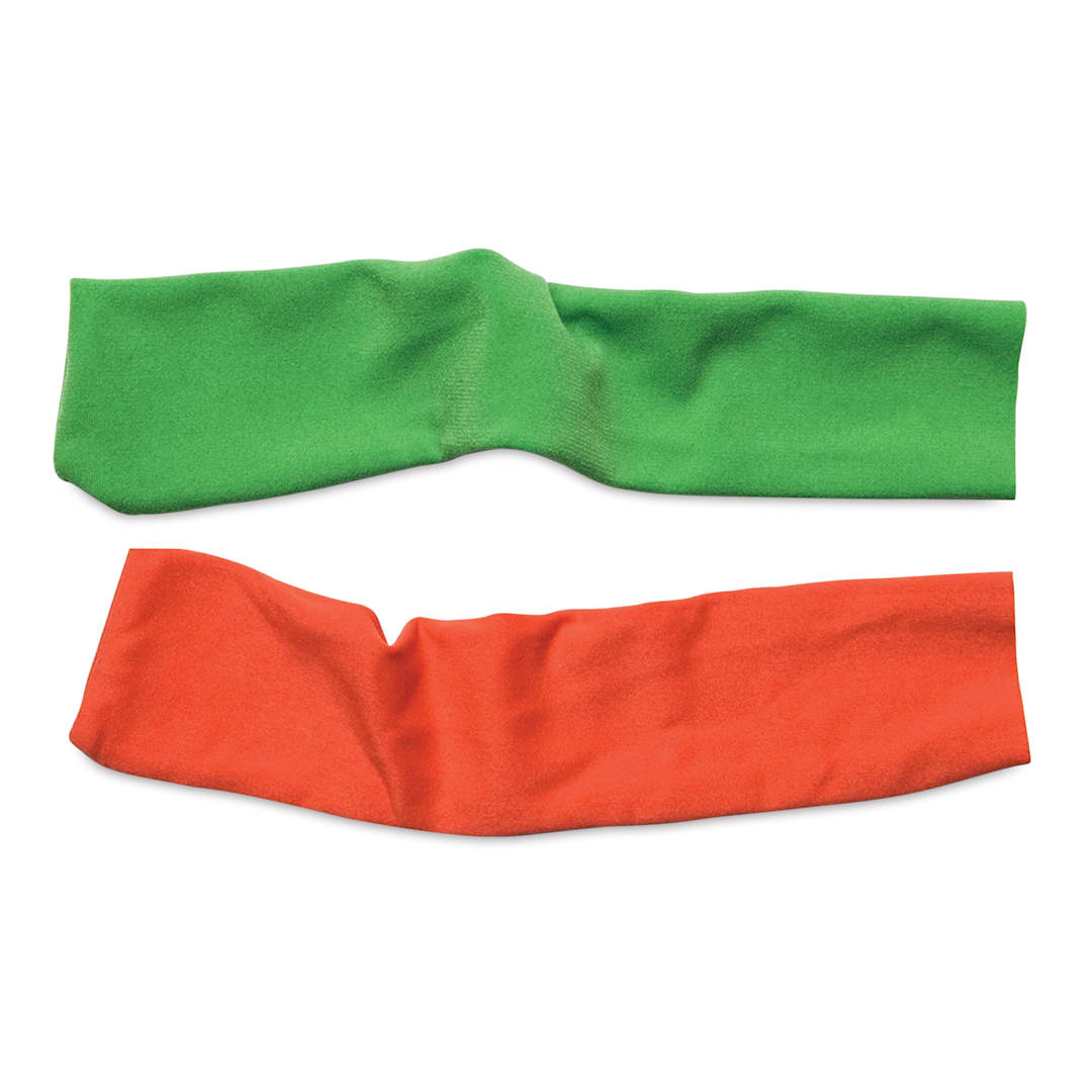 Open in modal - Mudtools Paddle Socks - Small, Set of 2 - Green and Orange