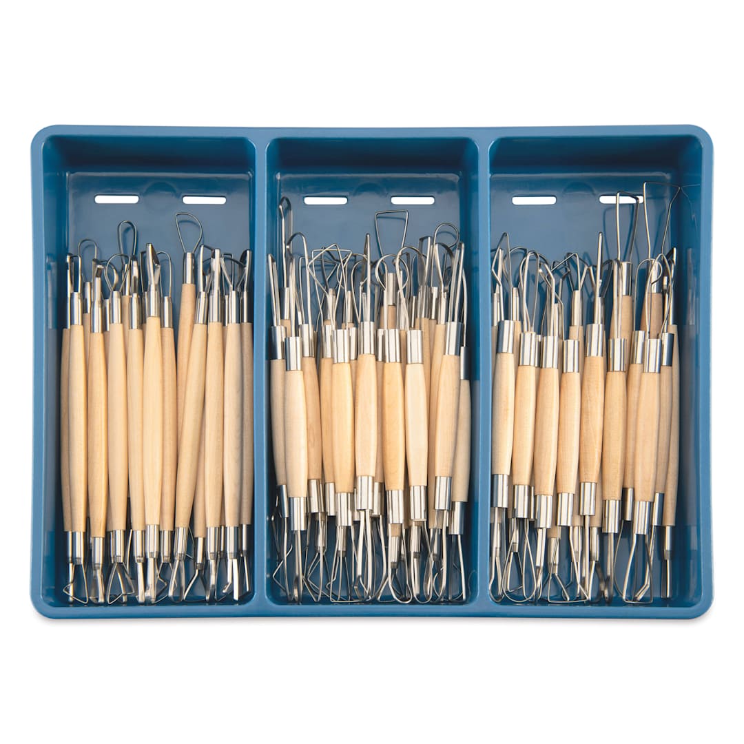 Open in modal - Potter's Select Ribbon Cutter Tools - Class Pack, Set of 60