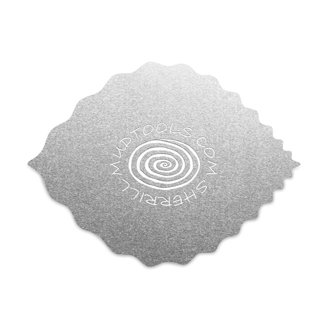 Open in modal - Mudtools Stainless Steel Drawing Rib - Leaf, Wave