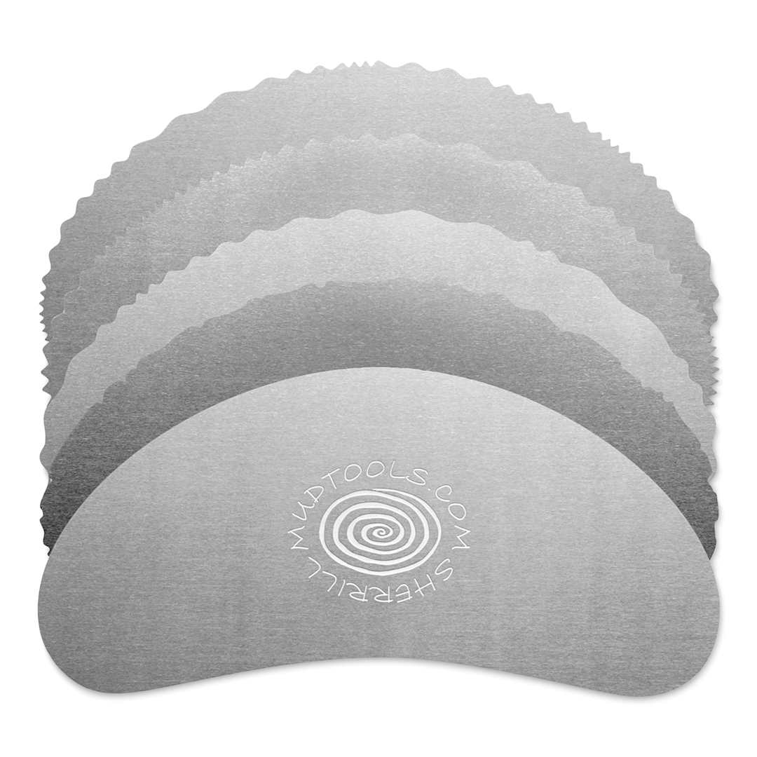 Open in modal - Mudtools Stainless Steel Drawing Ribs - Bean Ribs