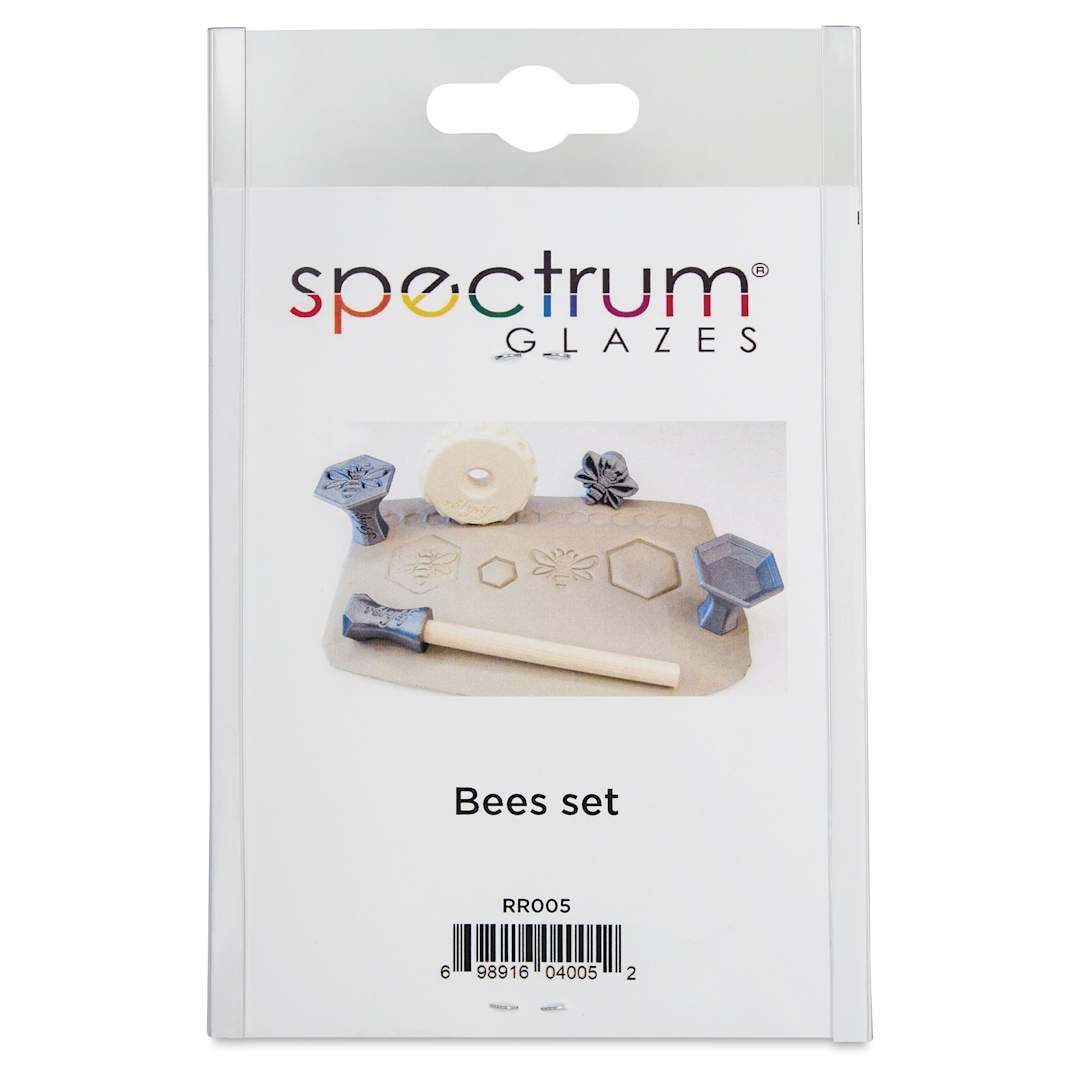 Open in modal - Spectrum Stamps - Bees, Set of 5 - front of packaging