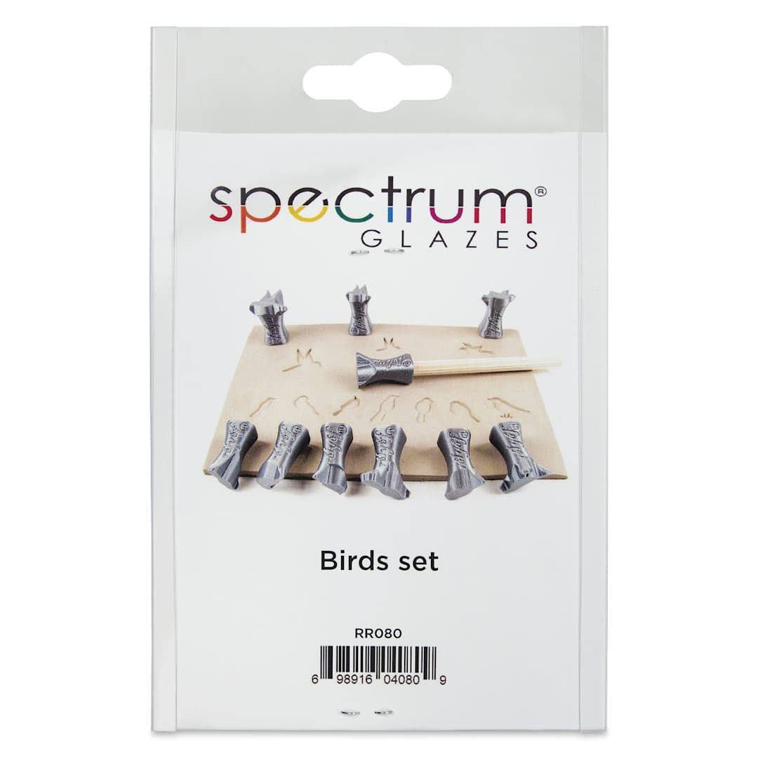 Open in modal - Spectrum Stamps - Birds, Set of 10 - front of packaging