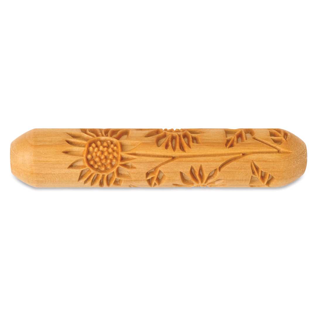 Open in modal - MKM Pottery Tools Big Hand Roller - Field of Sunflowers