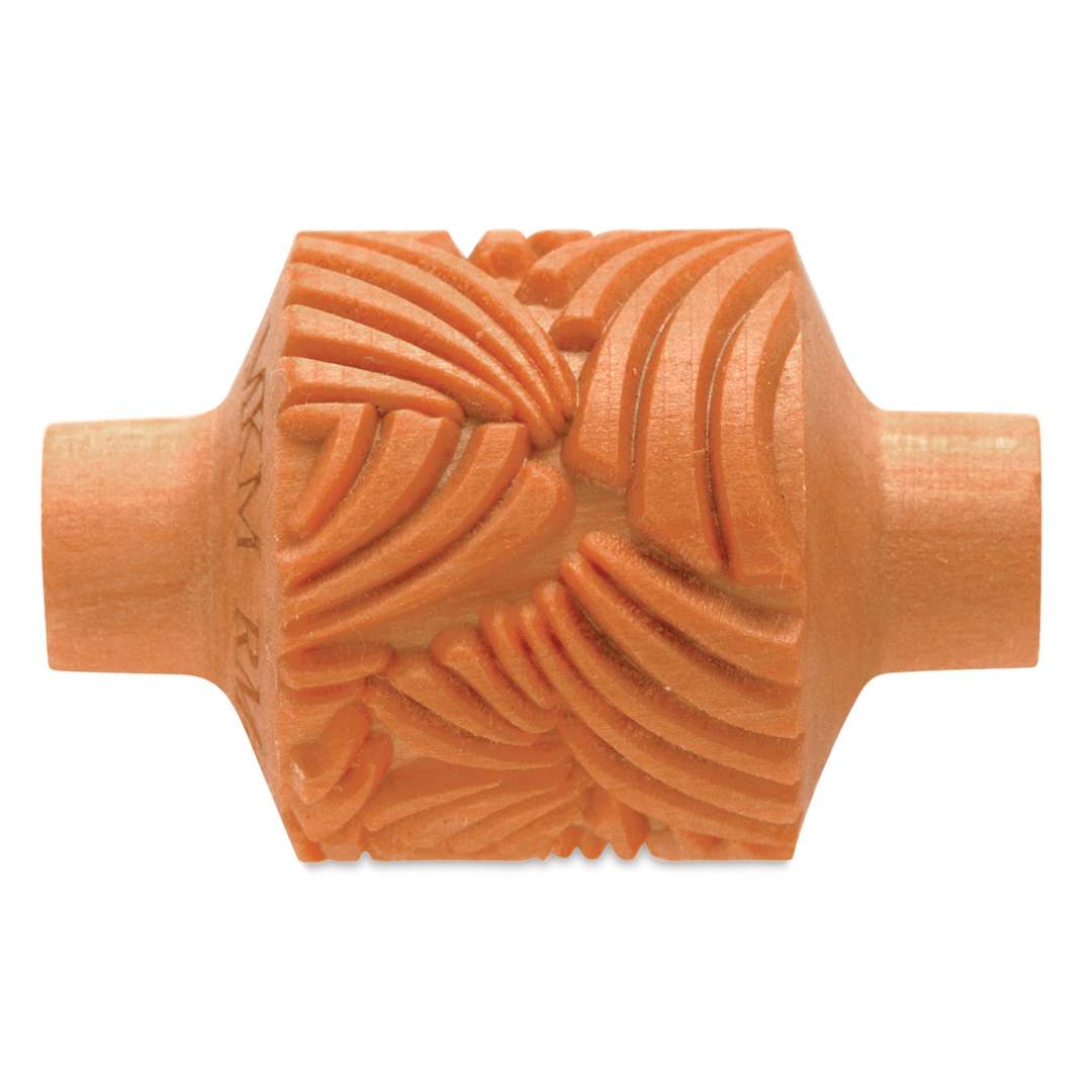 Open in modal - MKM Pottery Tools Medium Handle Roller - Wild Organic Abstract