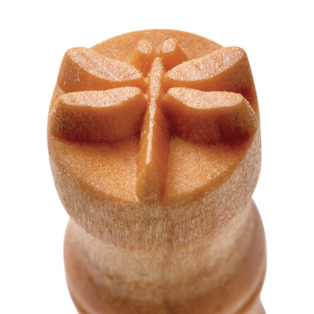Open in modal - MKM Pottery Tools Round Stamp - SCS-149, Dragonfly, Small
