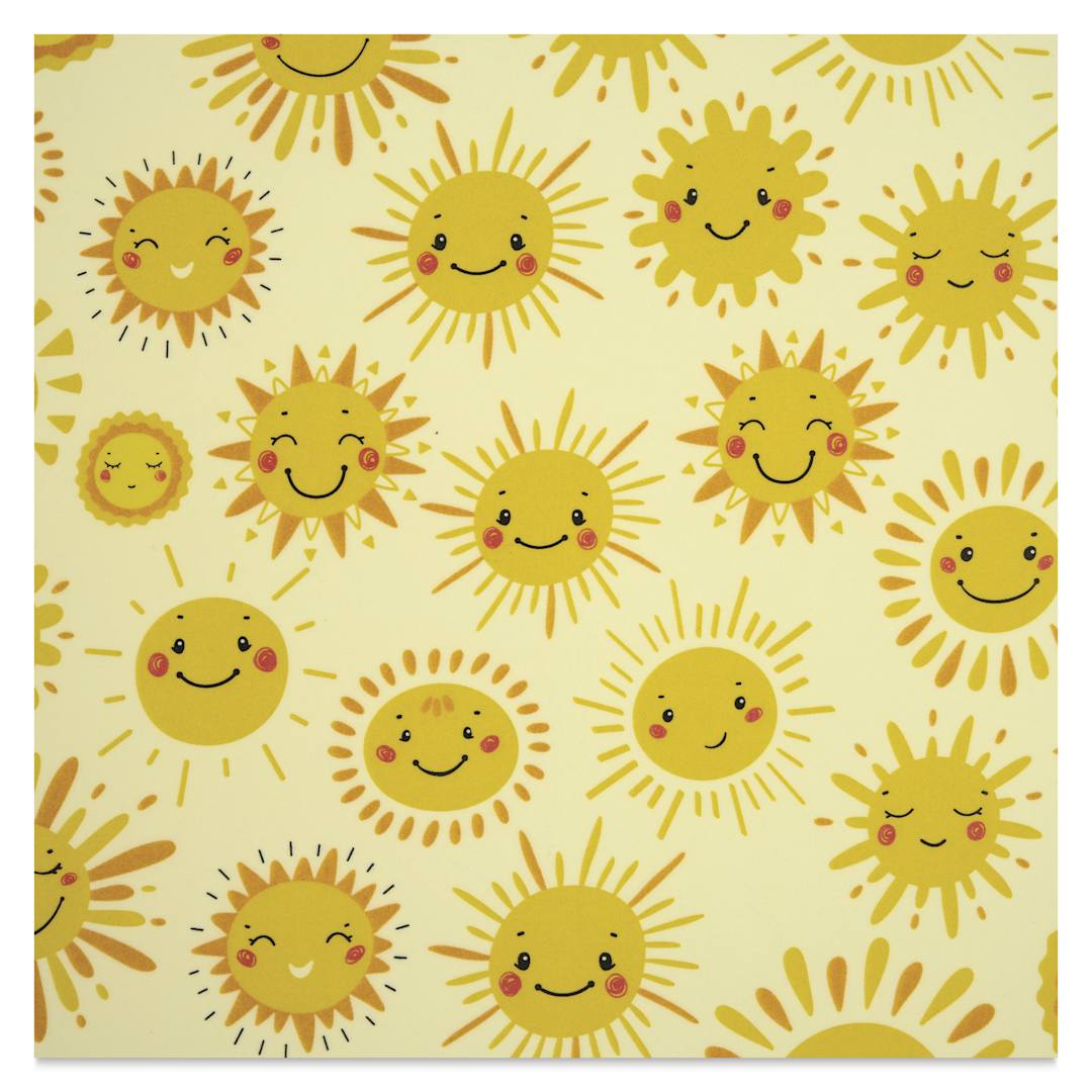 Open in modal - Elan Transfers Overglaze Decal Sheet - Sunshine - close-up