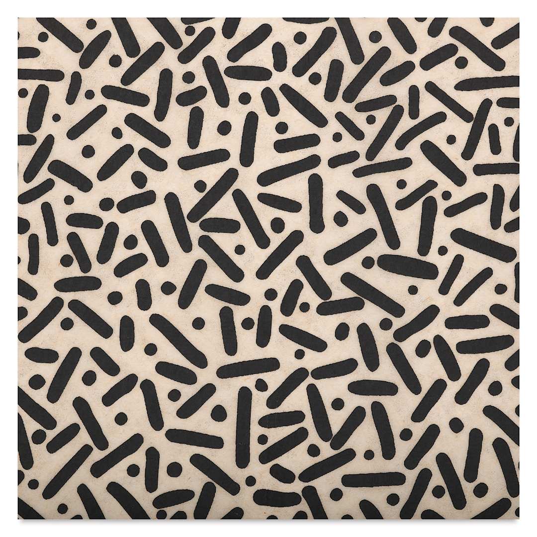 Open in modal - Elan Transfers Underglaze Transfer Sheet - Sprinkles, Black close up