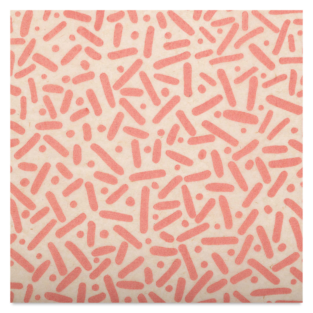 Open in modal - Elan Transfers Underglaze Transfer Sheet - Sprinkles, Pink close up