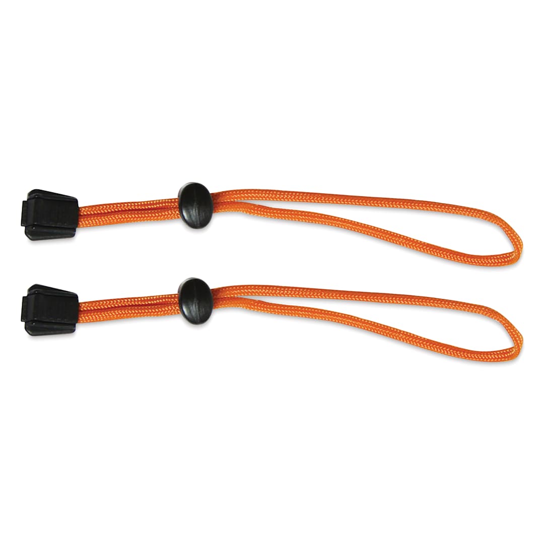Open in modal - Xiem Clay Bag Ties - Orange, Pkg of 2