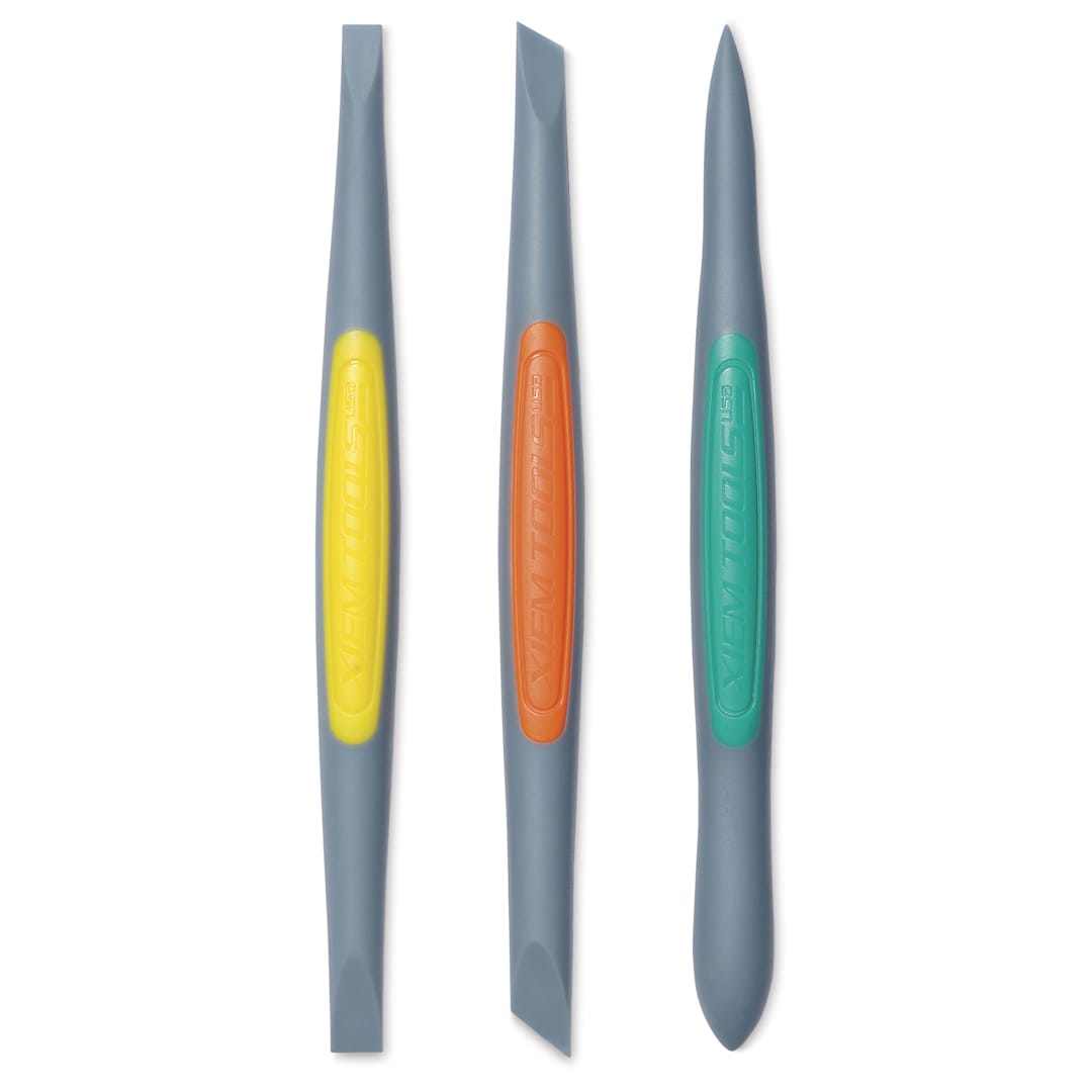 Open in modal - Xiem Clay Finishing Tools - Strong-Firm, Set of 3, Medium