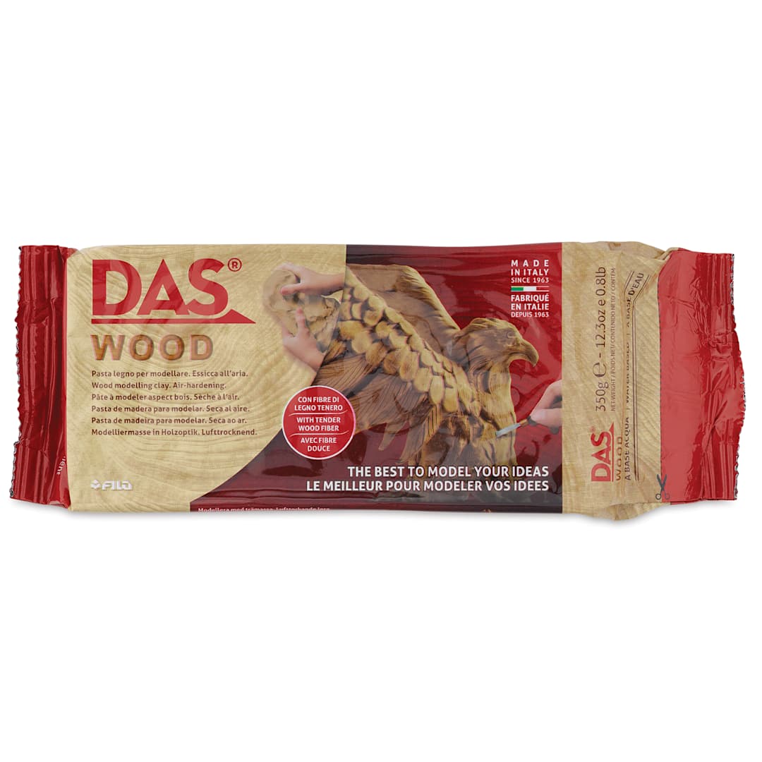 Open in modal - DAS Wood Clay front of packaging