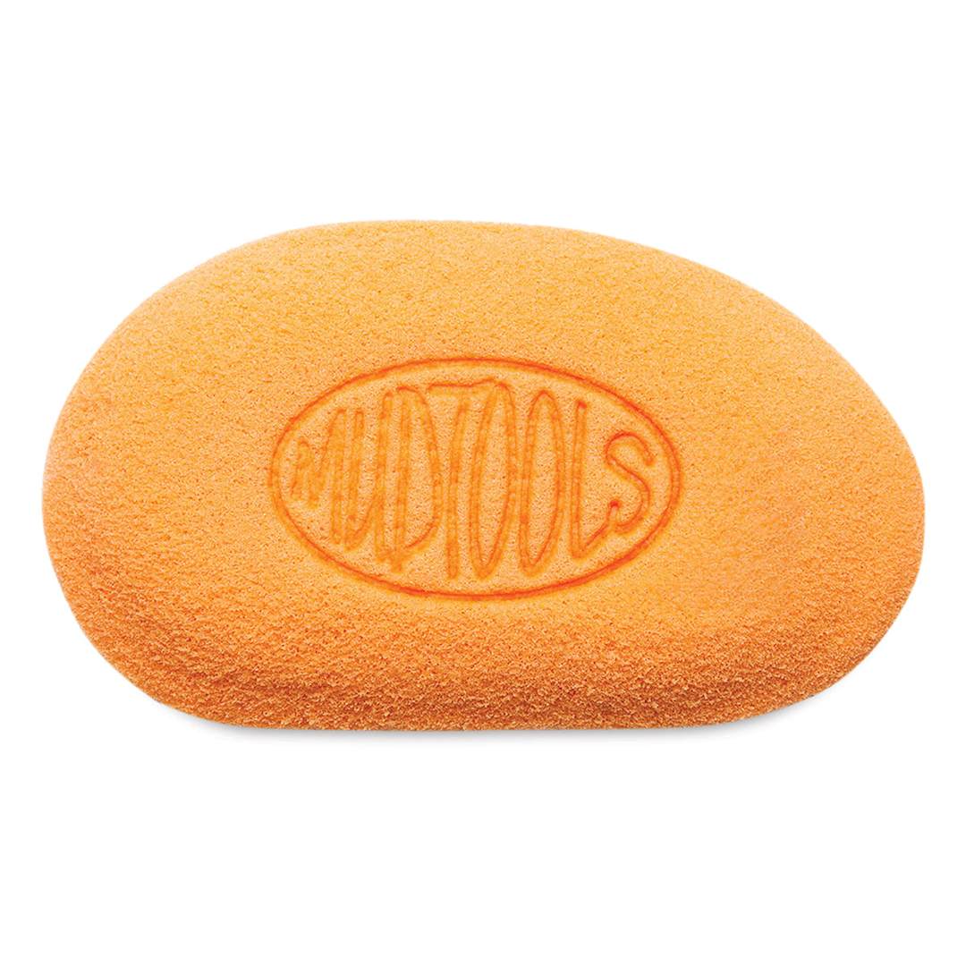Open in modal - Mudtools Mudsponge - Top view of Orange Absorbent sponge