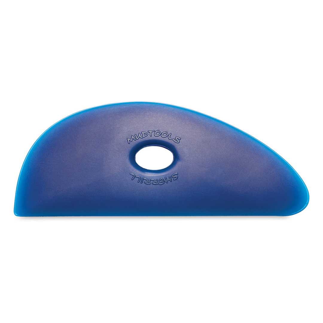 Open in modal - Mudtools Polymer Rib - Shape 3, Blue/Firm