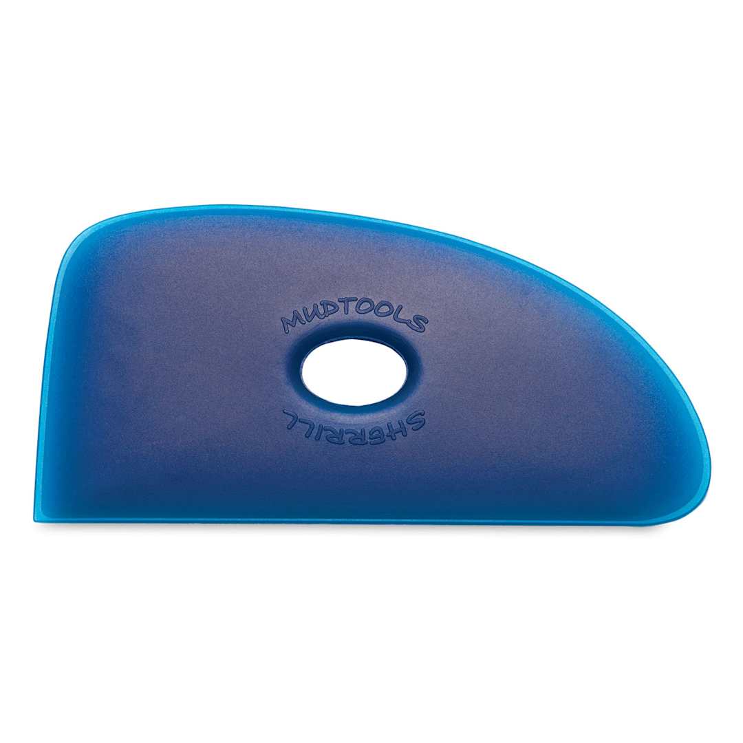 Open in modal - Mudtools Polymer Rib - Shape 4, Blue/Firm