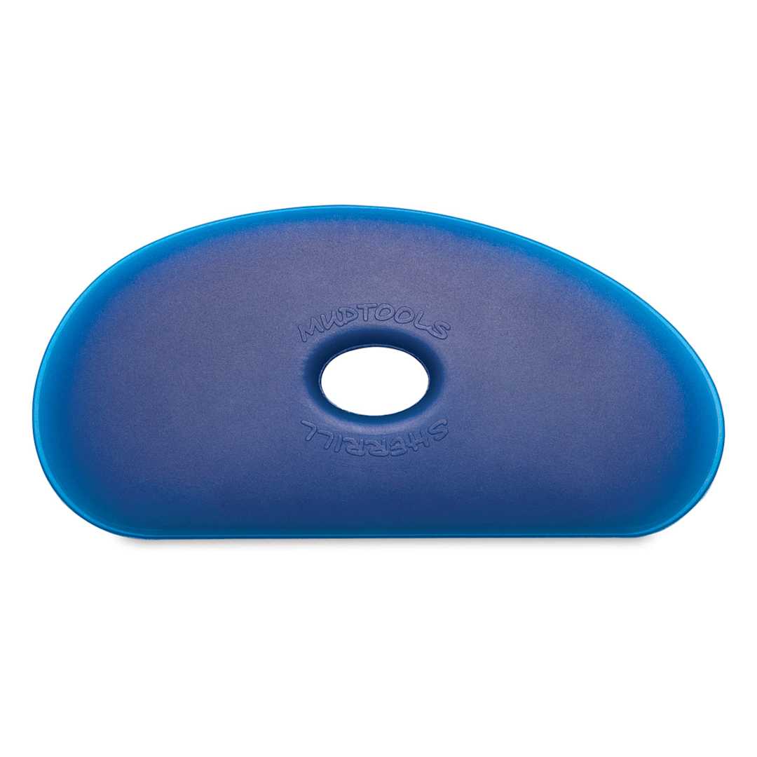 Open in modal - Mudtools Polymer Rib - Shape 5, Blue/Firm