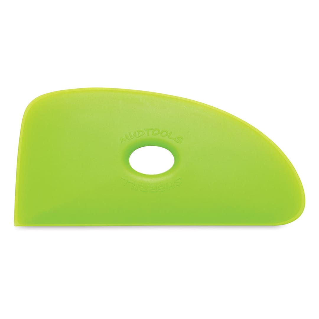 Open in modal - Mudtools Polymer Rib - Shape 4, Green/Medium