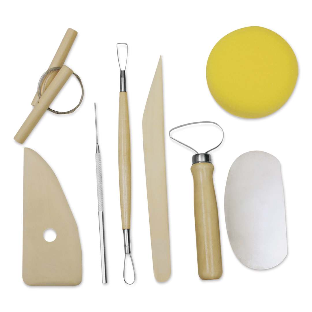 Open in modal - Art Alternatives Pottery Tool Kit - Set of 8