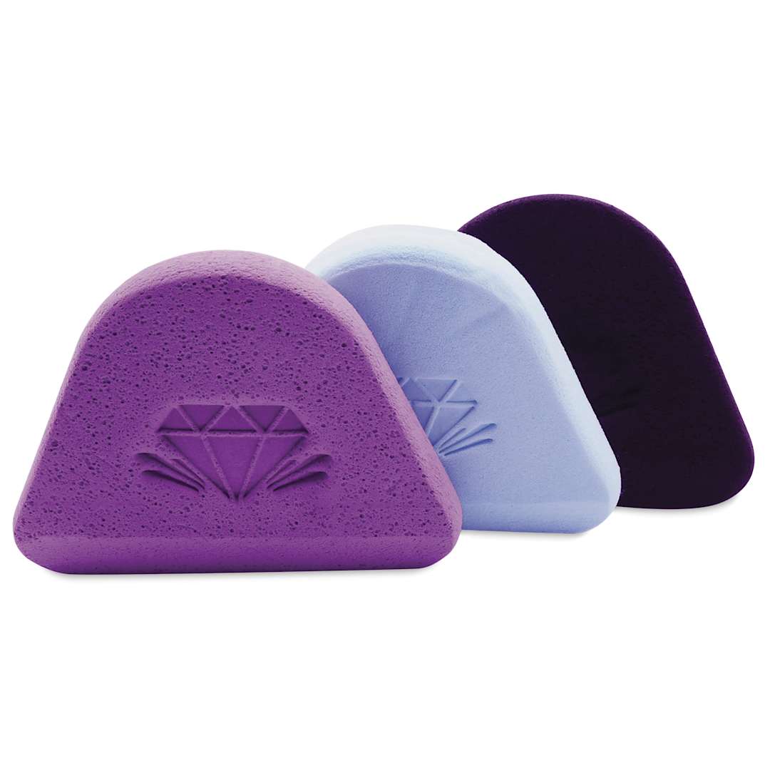 Open in modal - DiamondCore Pottery Sponges - Set of 3