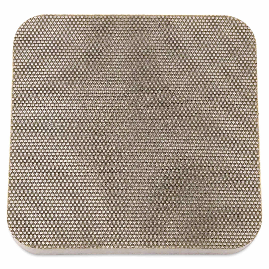 Open in modal - DiamondCore Flexible Diamond Sanding Pad - B4, Rounded Corners, 400 grit