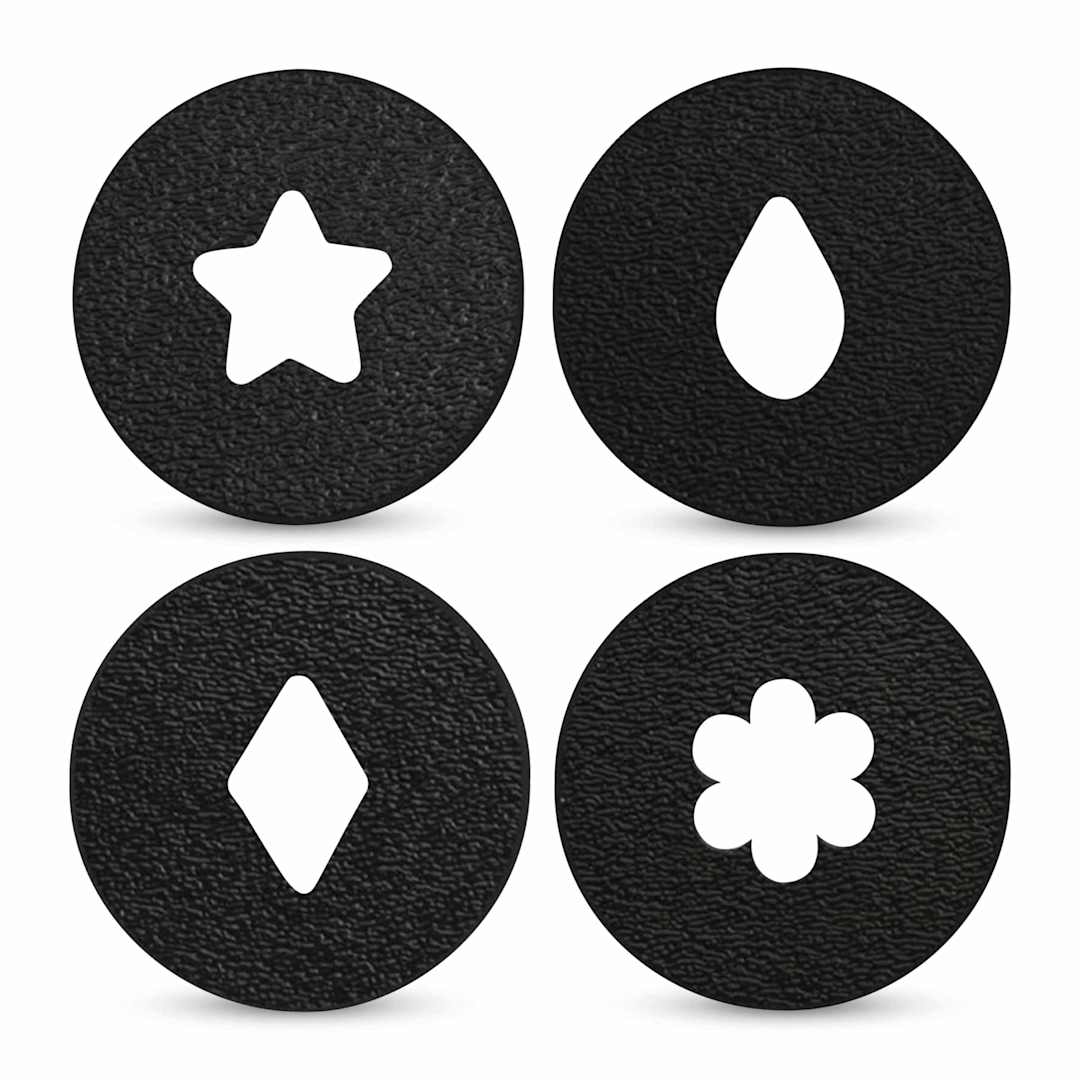 Open in modal - The Ceramic Shop Extruder Die Set - Set of 4, Jewelry