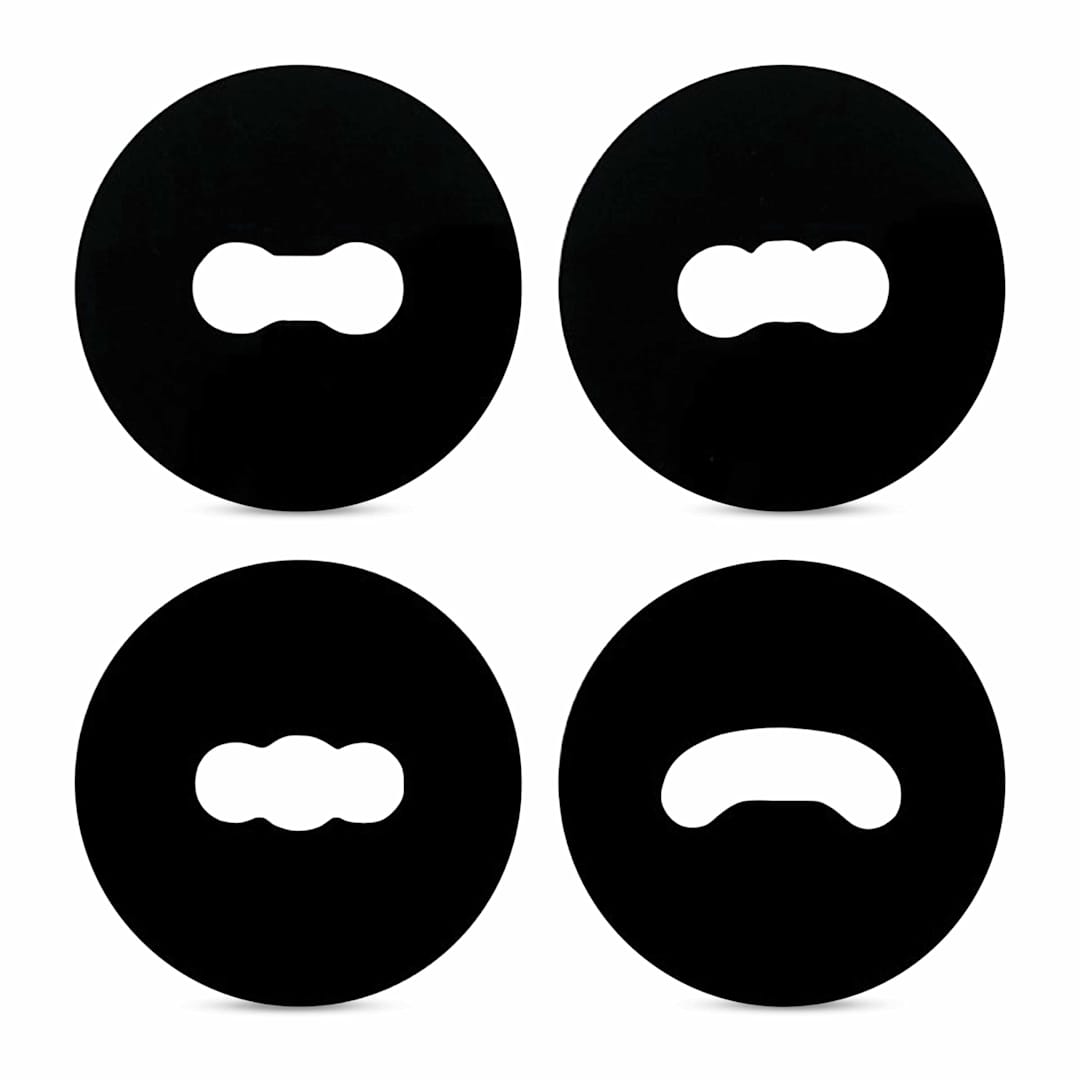 Open in modal - The Ceramic Shop Extruder Die Set - Set of 4, Handle Die Set 4