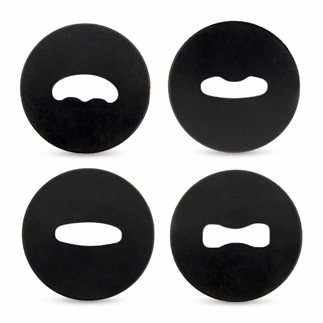 Open in modal - The Ceramic Shop Extruder Die Set - Set of 4, Handle Die Set 1