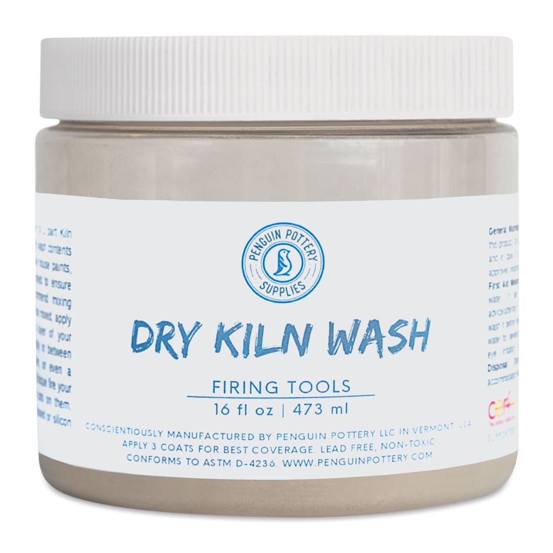 Open in modal - Penguin Pottery Dry Kiln Wash - 16 oz Jar