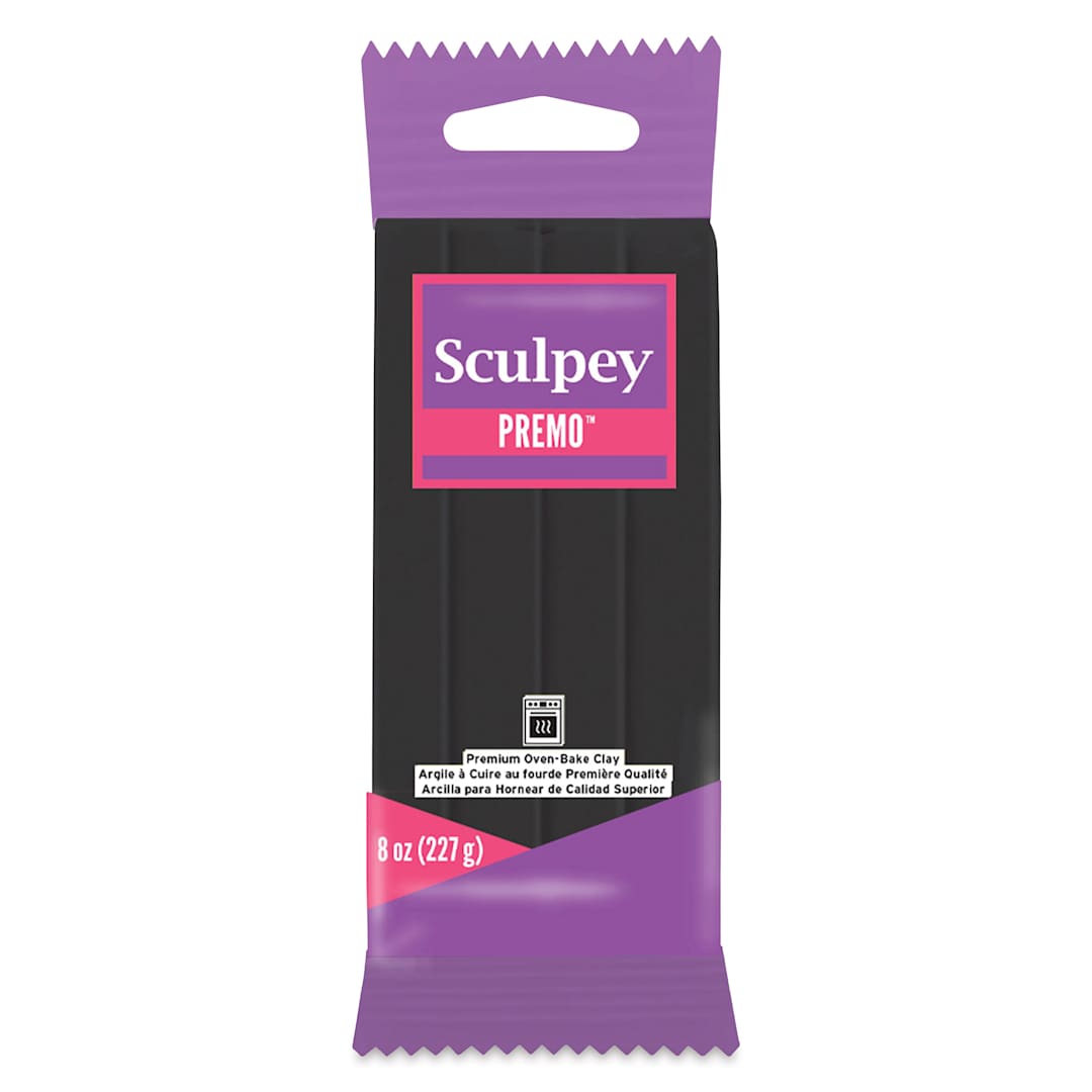 Open in modal - Sculpey Premo - 8 oz, Black