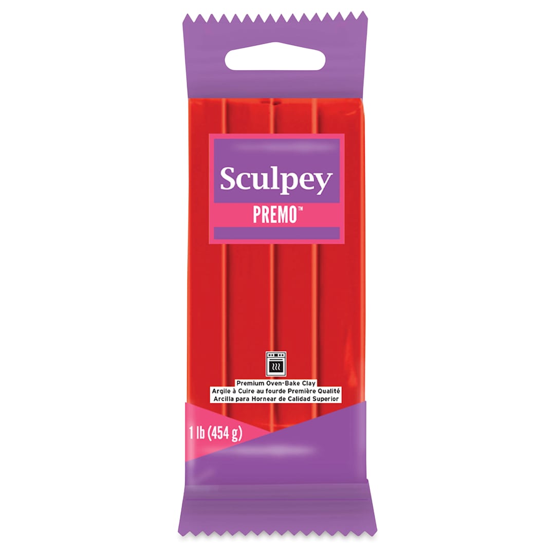 Open in modal - Sculpey Premo - 16 oz, Cadmium Red