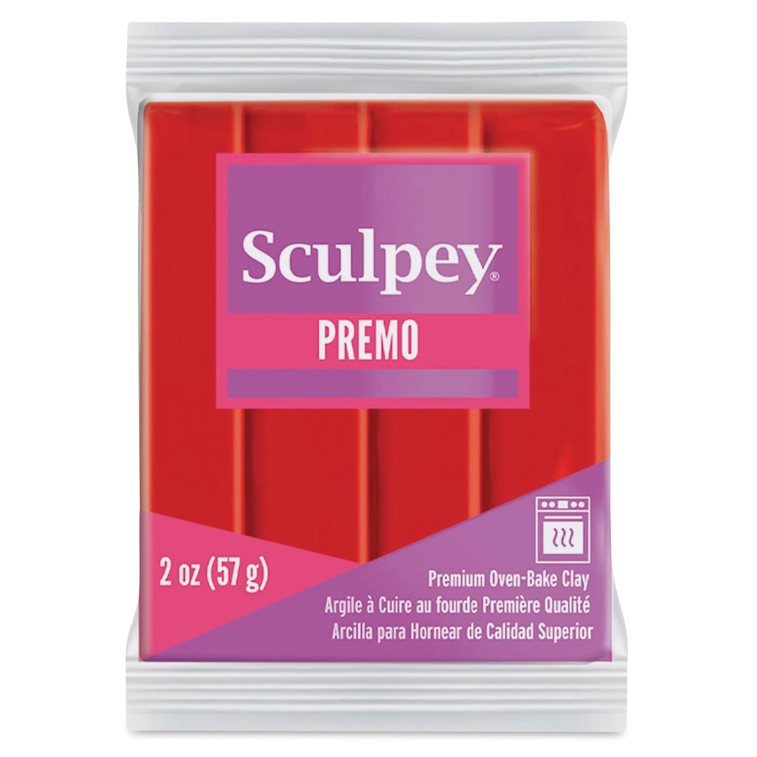 Open in modal - Sculpey Premo - 2 oz, Cadmium Red