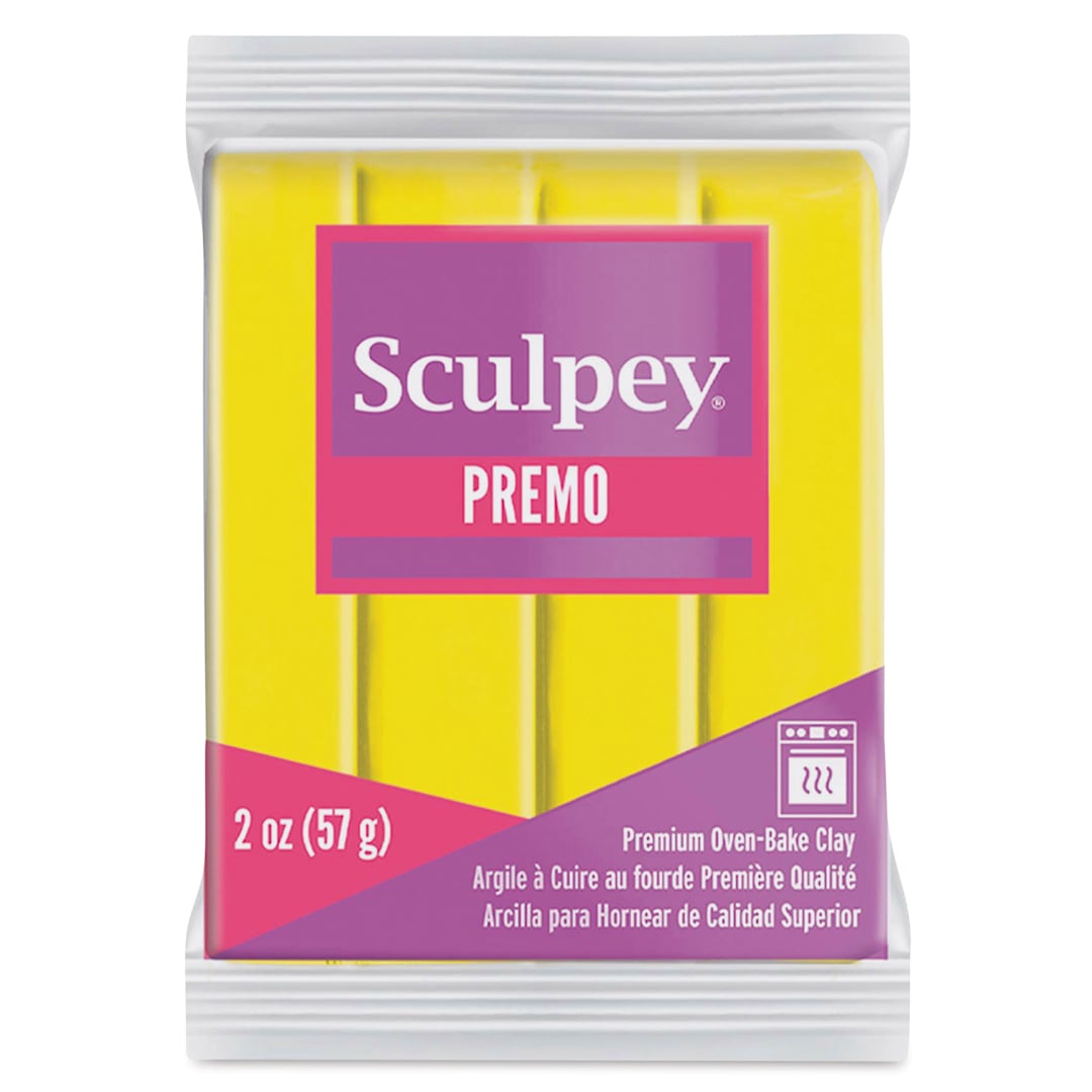 Open in modal - Sculpey Premo - 2 oz, Zinc Yellow